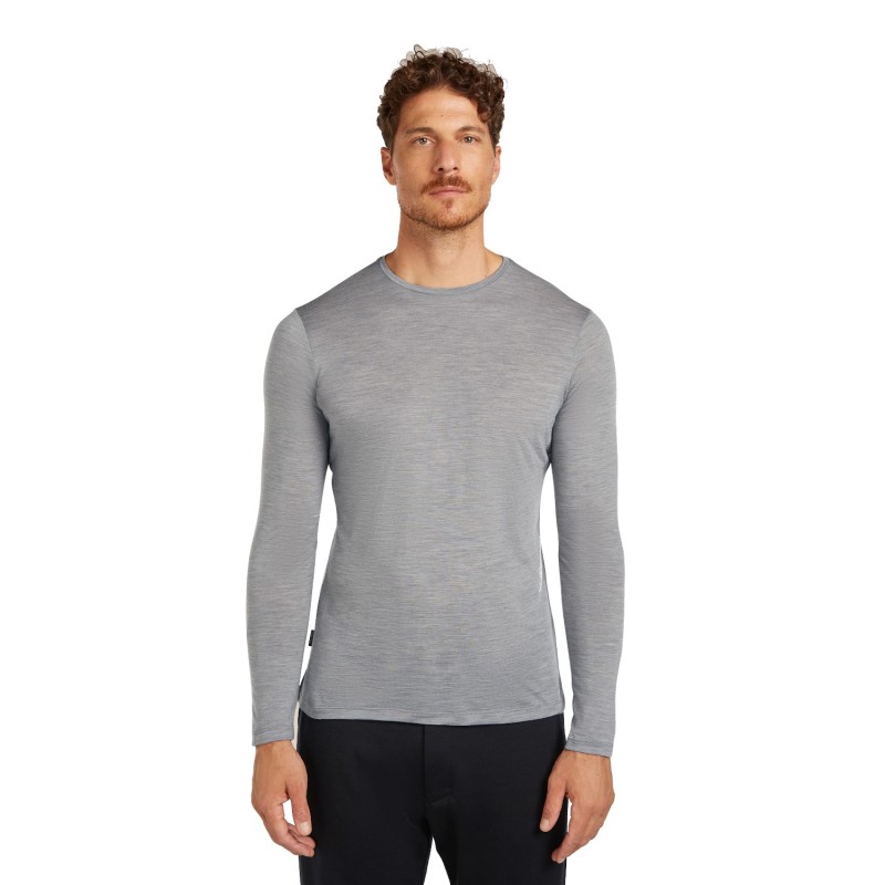 Sphere III LS Tee - Metro Heather