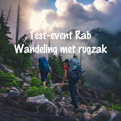 Rab Event - Verzwaarde rugzakwandeling