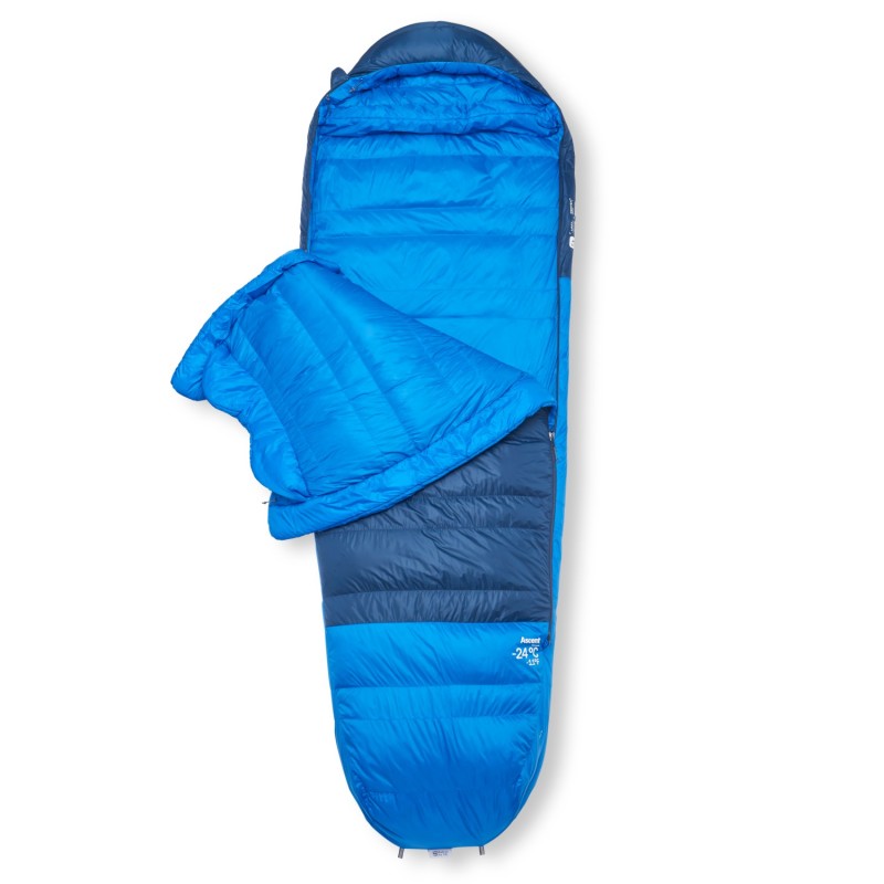 Ascent -24C Reg Left - Tempest Blue/Maya
