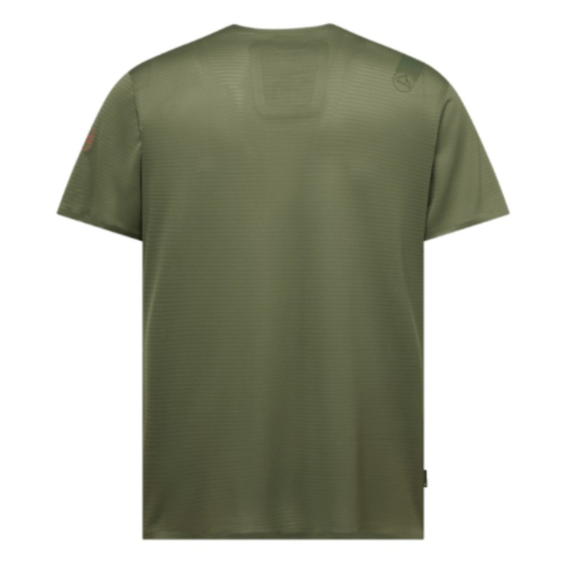 Pure T-shirt - Cypress/Mountain red