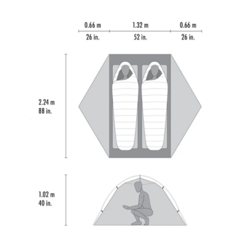 Hubba Hubba LT 2 - Olive Night