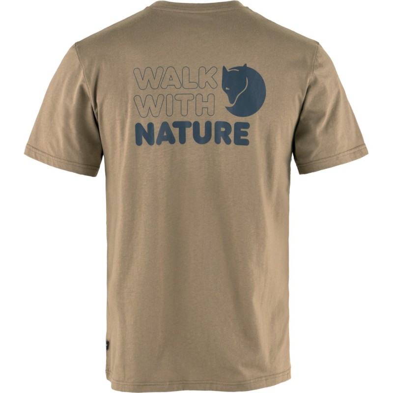 Walk With Nature Tshirt - Suede Brown