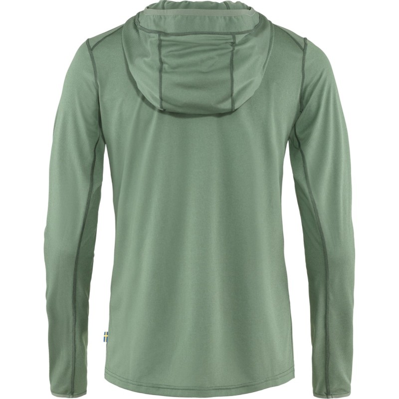 W Abisko Sun Hoodie - Patina Green