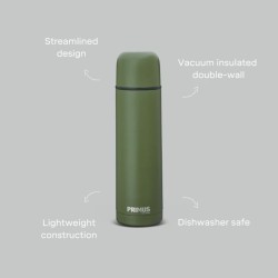 Classic Light Vacuum Bottle 0.5L - Olive