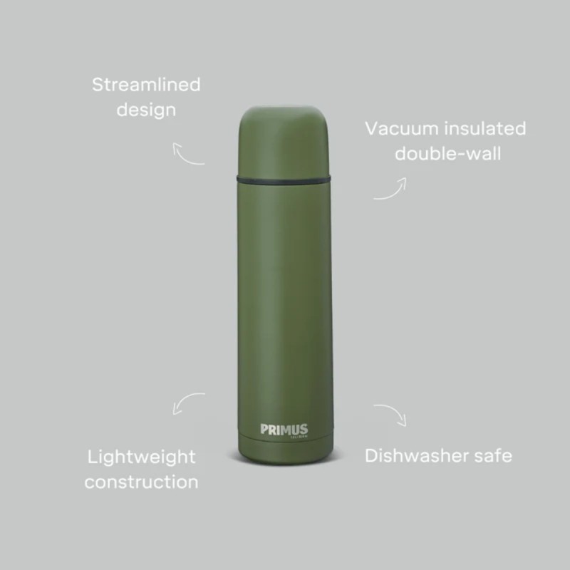 Classic Light Vacuum Bottle 0.5L - Olive