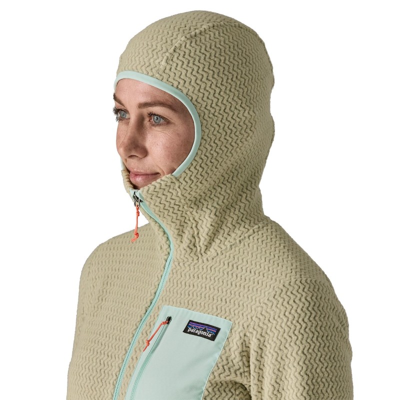 W R1 Air Full-Zip Hoody - Weathered Ston