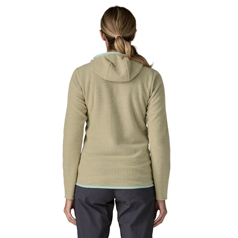 W R1 Air Full-Zip Hoody - Weathered Ston