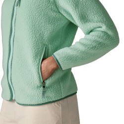 W Retro Pile Jkt - Thin Ice