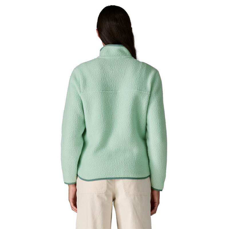 W Retro Pile Jkt - Thin Ice