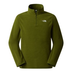 Glacier Fleece 1/4 Zip - Woodland Green