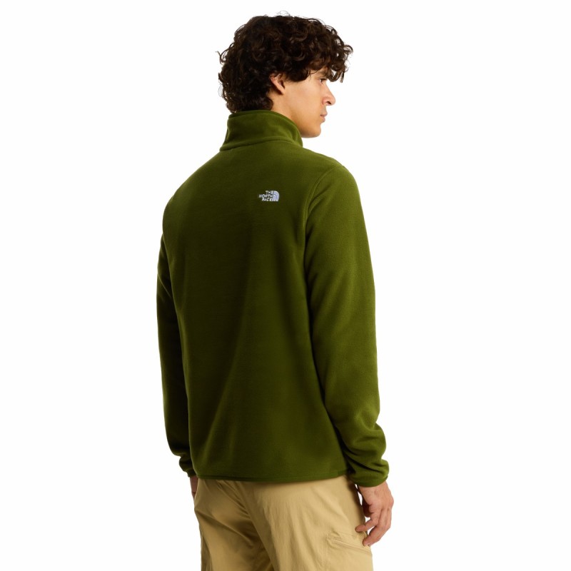 Glacier Fleece 1/4 Zip - Woodland Green