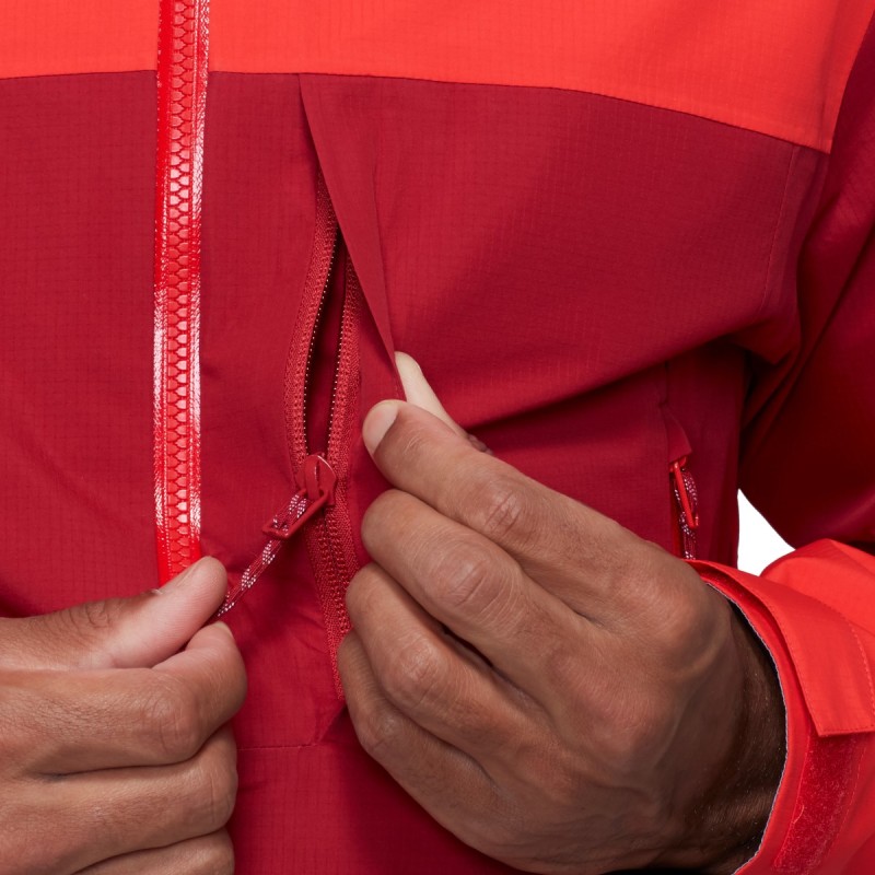 Alto Guide HS HD Jkt - Dark Mammut Red