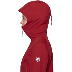 W Alto Guide HS HD Jkt - Dark Mammut Red