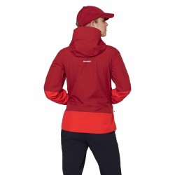 W Alto Guide HS HD Jkt - Dark Mammut Red