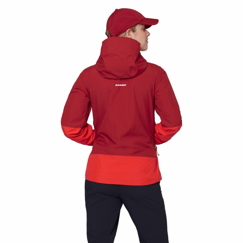 W Alto Guide HS HD Jkt - Dark Mammut Red