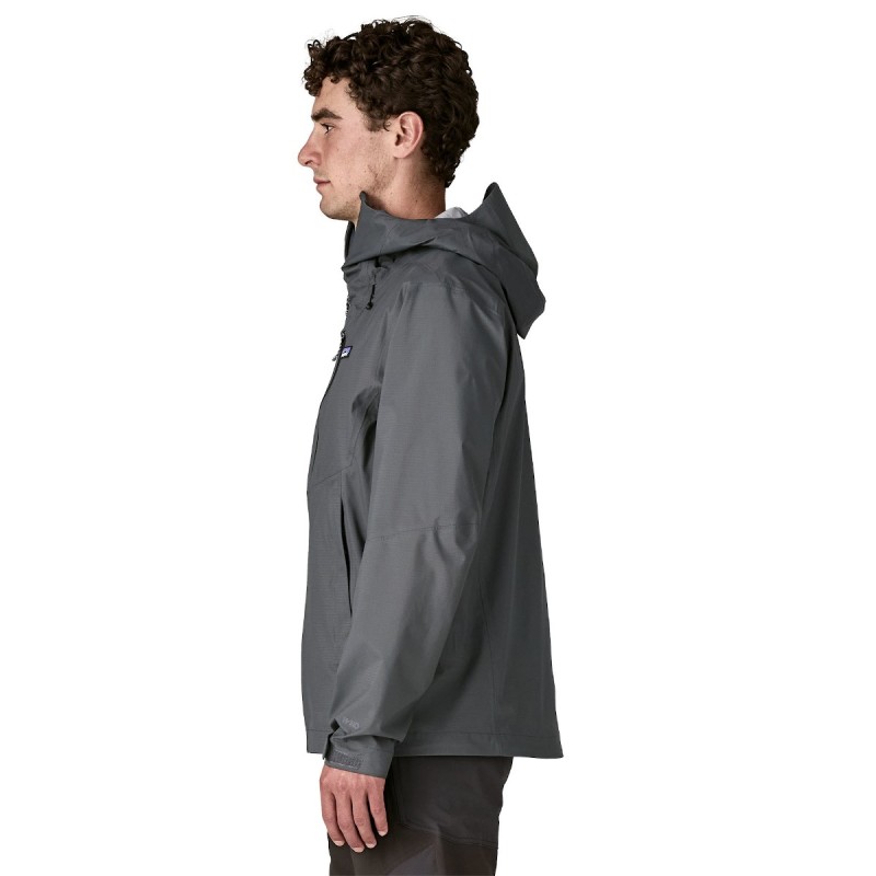 Granite Crest Rain Jkt - Forge Grey Blac