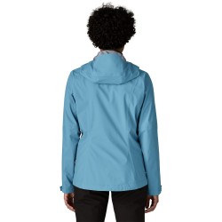 W Granite Crest Rain Jkt - Shore Blue