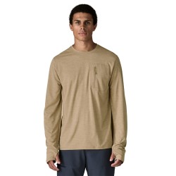 L/S Cap Cool Sun Shirt - Seabird Grey