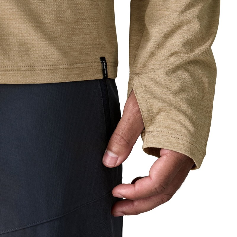 L/S Cap Cool Sun Shirt - Seabird Grey