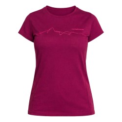 W Biella T-shirt - Beet Red
