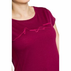 W Biella T-shirt - Beet Red