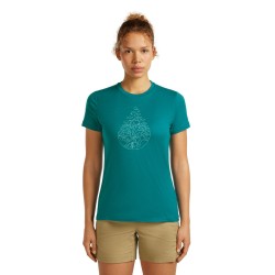 W Tech Lite III SS Hike Path -Tidal Teal