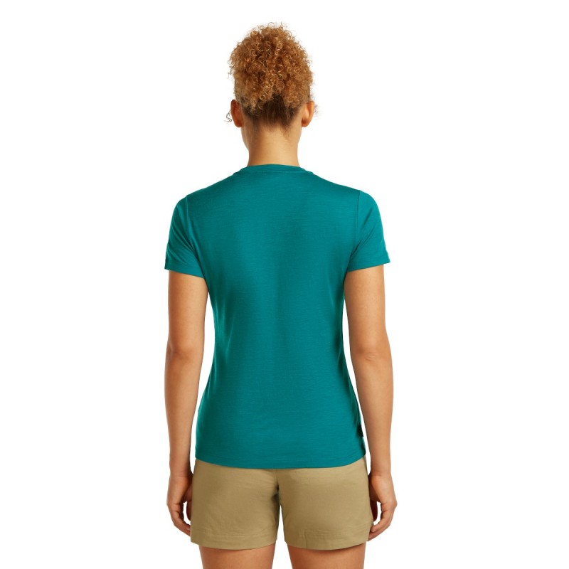 W Tech Lite III SS Hike Path -Tidal Teal