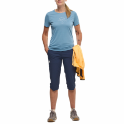 W Ubic Light TS SS - Coronet Blue