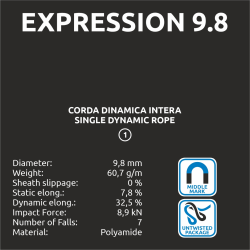 Expression 9.8 - Blue/White - 70m