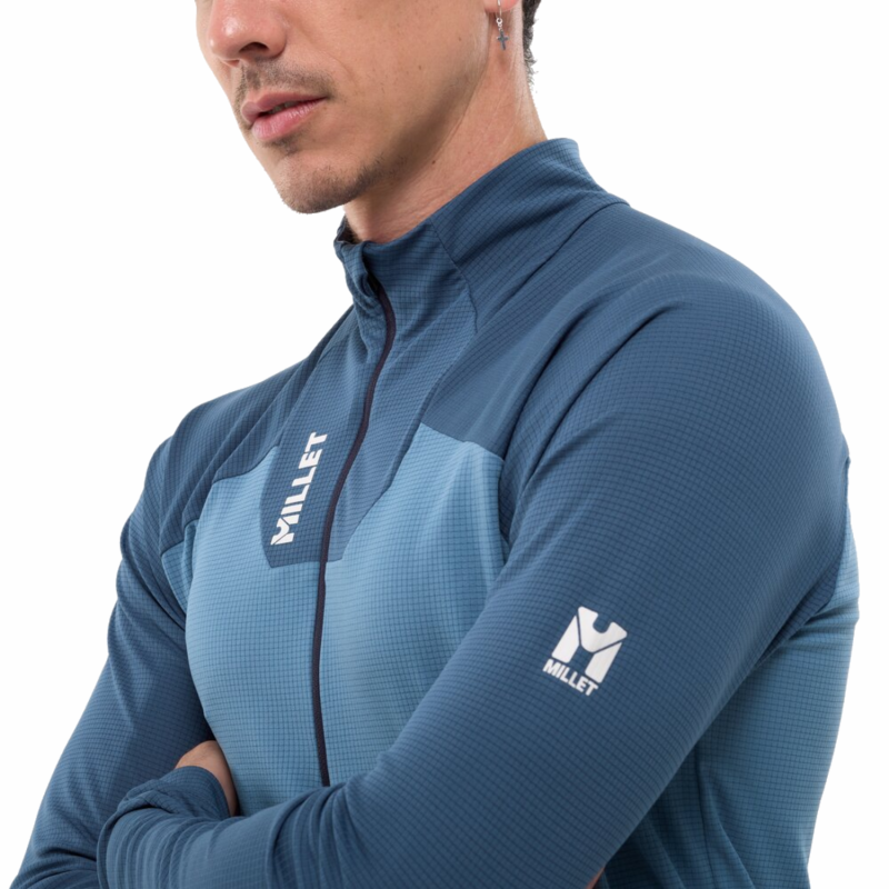 Kamet TS Zip LS - Coronet Blue/Saphir