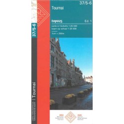 Tournai  (Doornik) 1/25.000  37/5-6