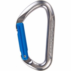 Salto S Carabiner-Straight Gate-Grey/Blu