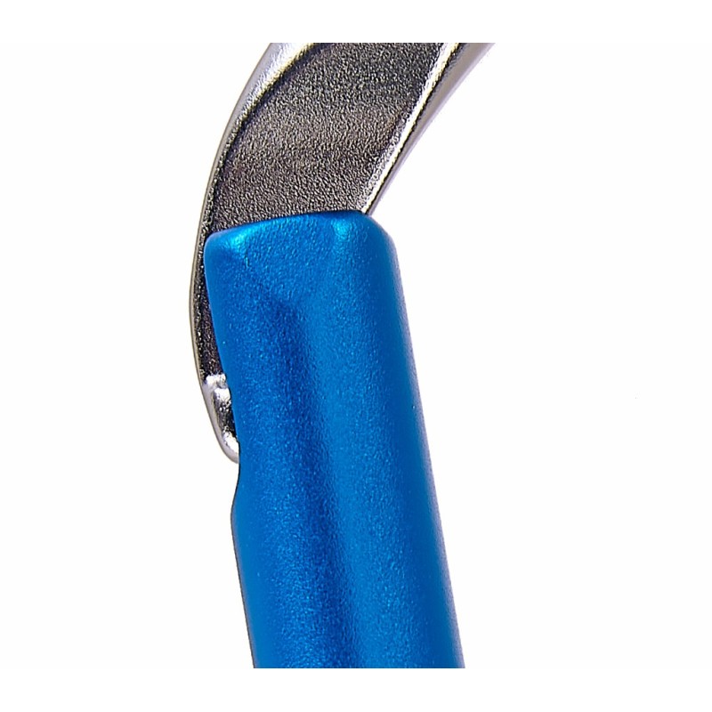 Salto S Carabiner-Straight Gate-Grey/Blu