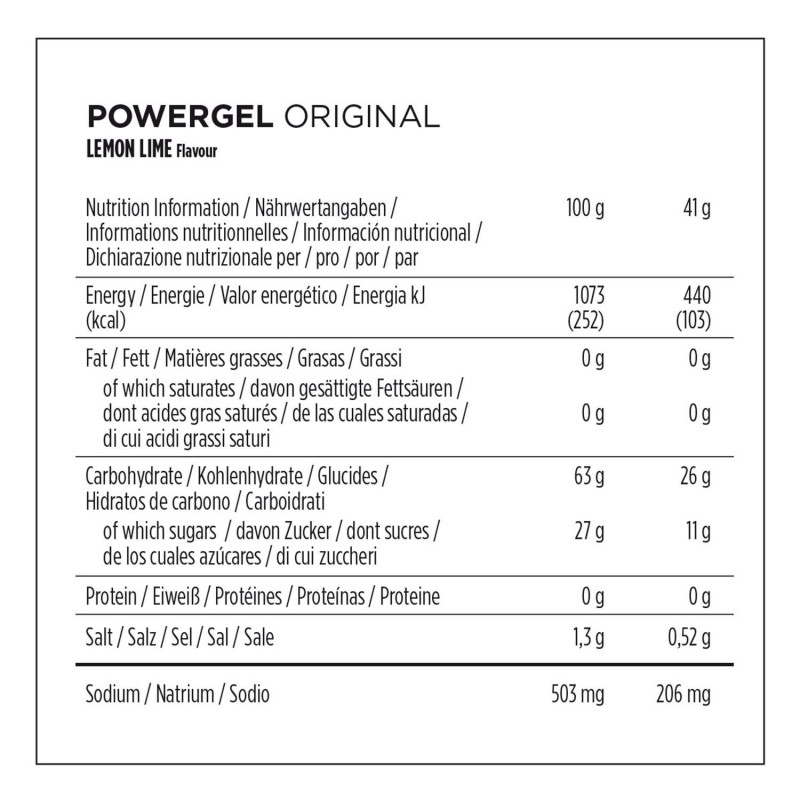 PowerGel - Lemon Lime
