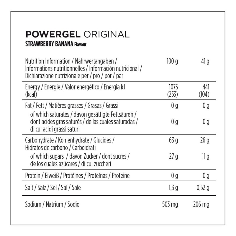 PowerGel - Strawberry Banana