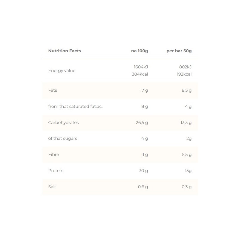 Organic Protein Bar - Salty Caramel