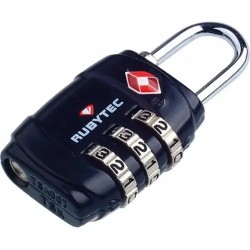Migrator TSA 3 Dial Luggage lock - Black