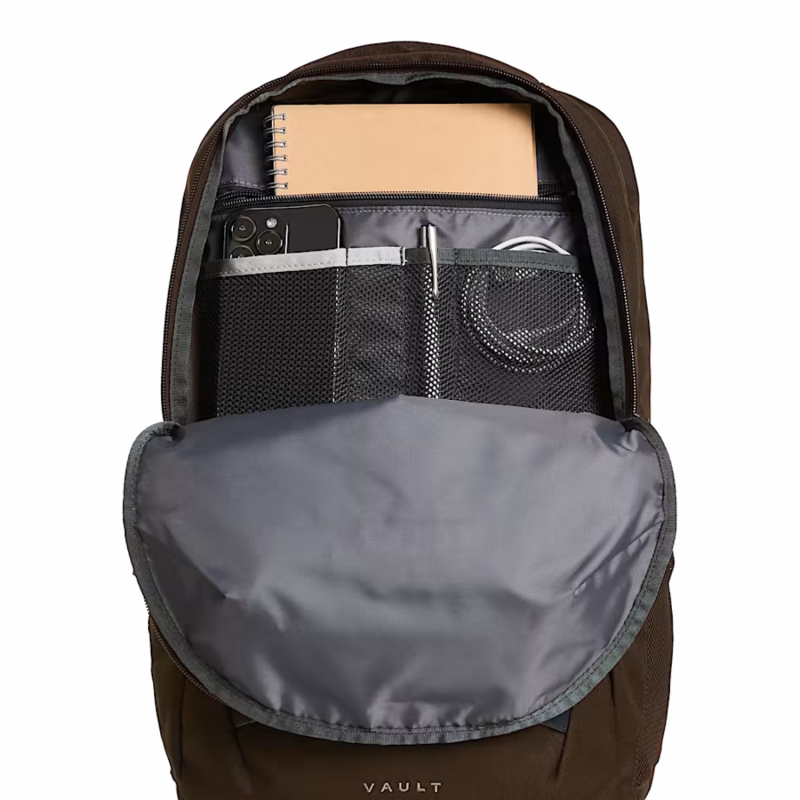 Vault Backpack - Dark Chestnut/Garnet