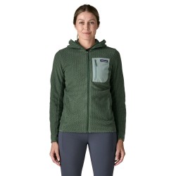 W R1 Air Full-Zip Hoody - Canopy Green