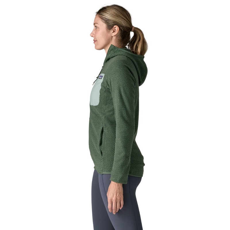 W R1 Air Full-Zip Hoody - Canopy Green