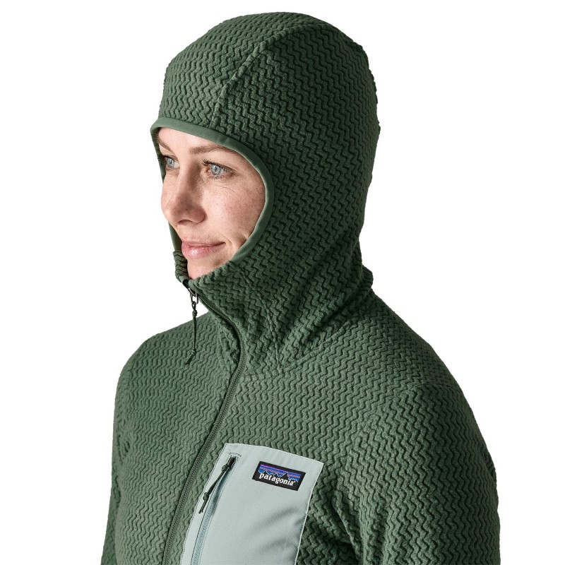 W R1 Air Full-Zip Hoody - Canopy Green