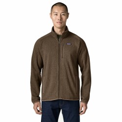 Better Sweater Jkt - Marlow Brown Rib Kn