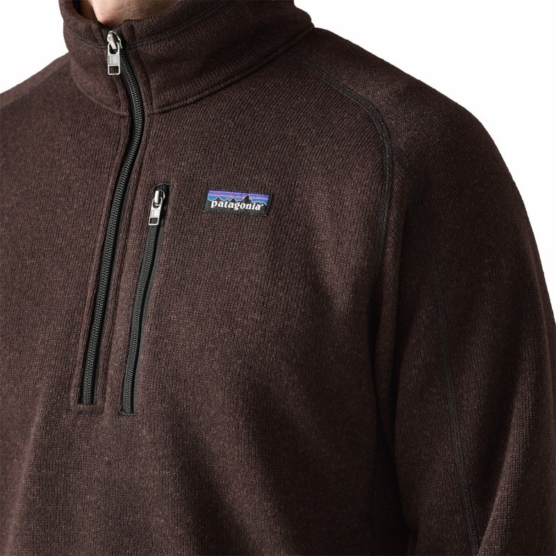 Better Sweater 1/4 Zip - Den Brown