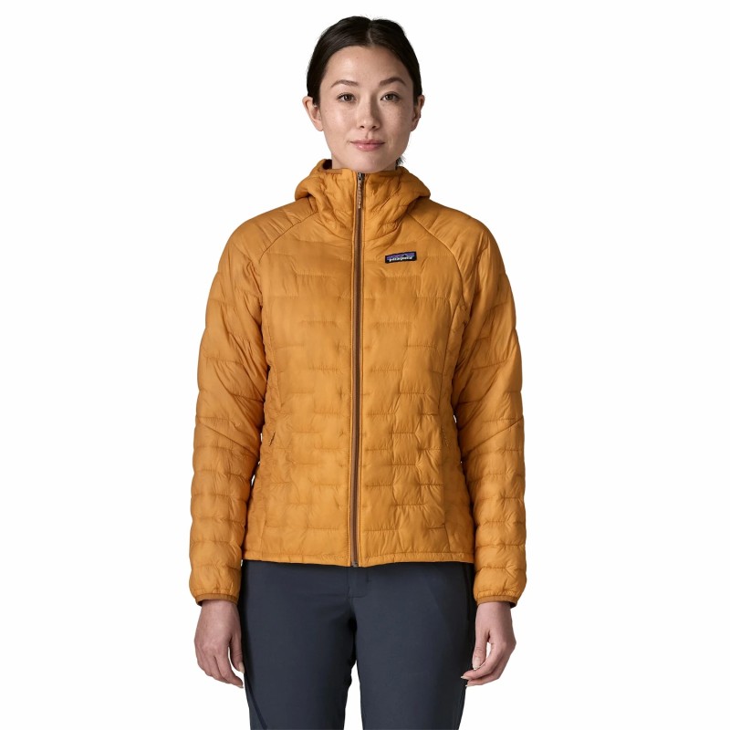 W Micro Puff Hoody - Dried Mango