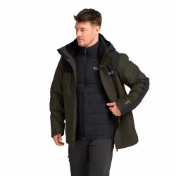 Jasper Pro 3in1 Jkt - Obsidian Moss