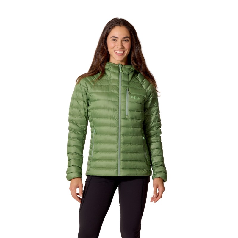 W Microlight Alpine Jkt - Dark Fig Green