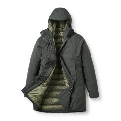 W Valiance Parka - Dark Army