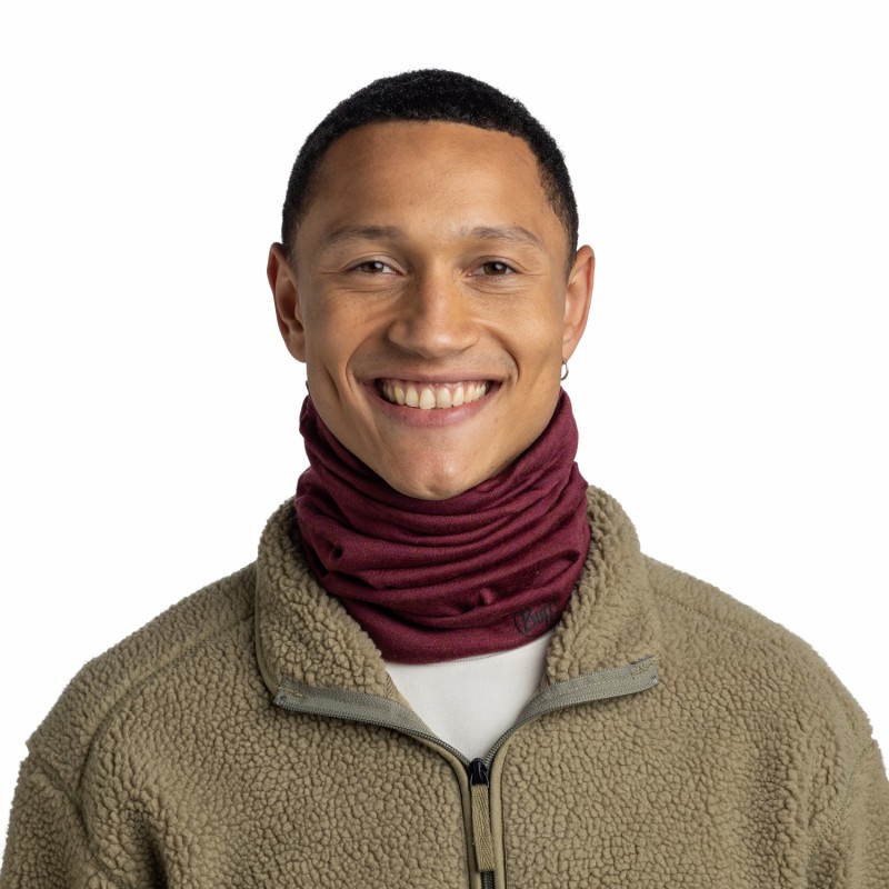 MW MerinoWool - Melange Tibetan Red