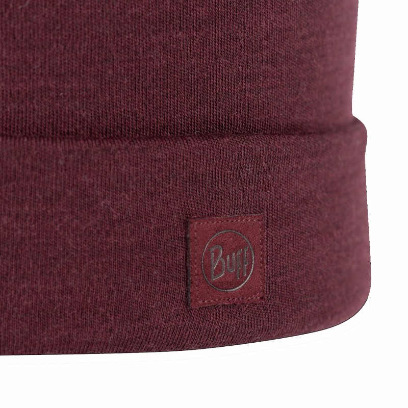 HW MerinoWool Beanie - Solid Garnet
