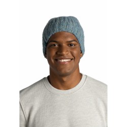 Knitted & Fleece Band Beanie - Dalia Tea